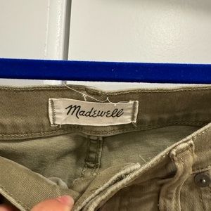 Madewell hunter jeans size 26